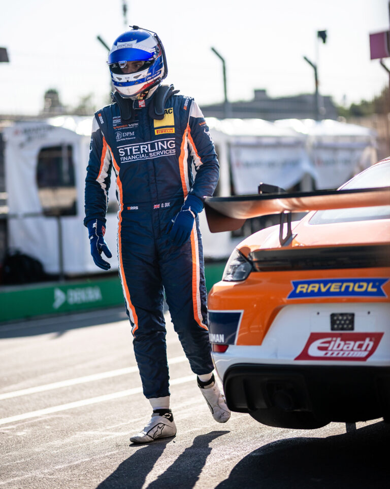 Racing driver Oskar Dix